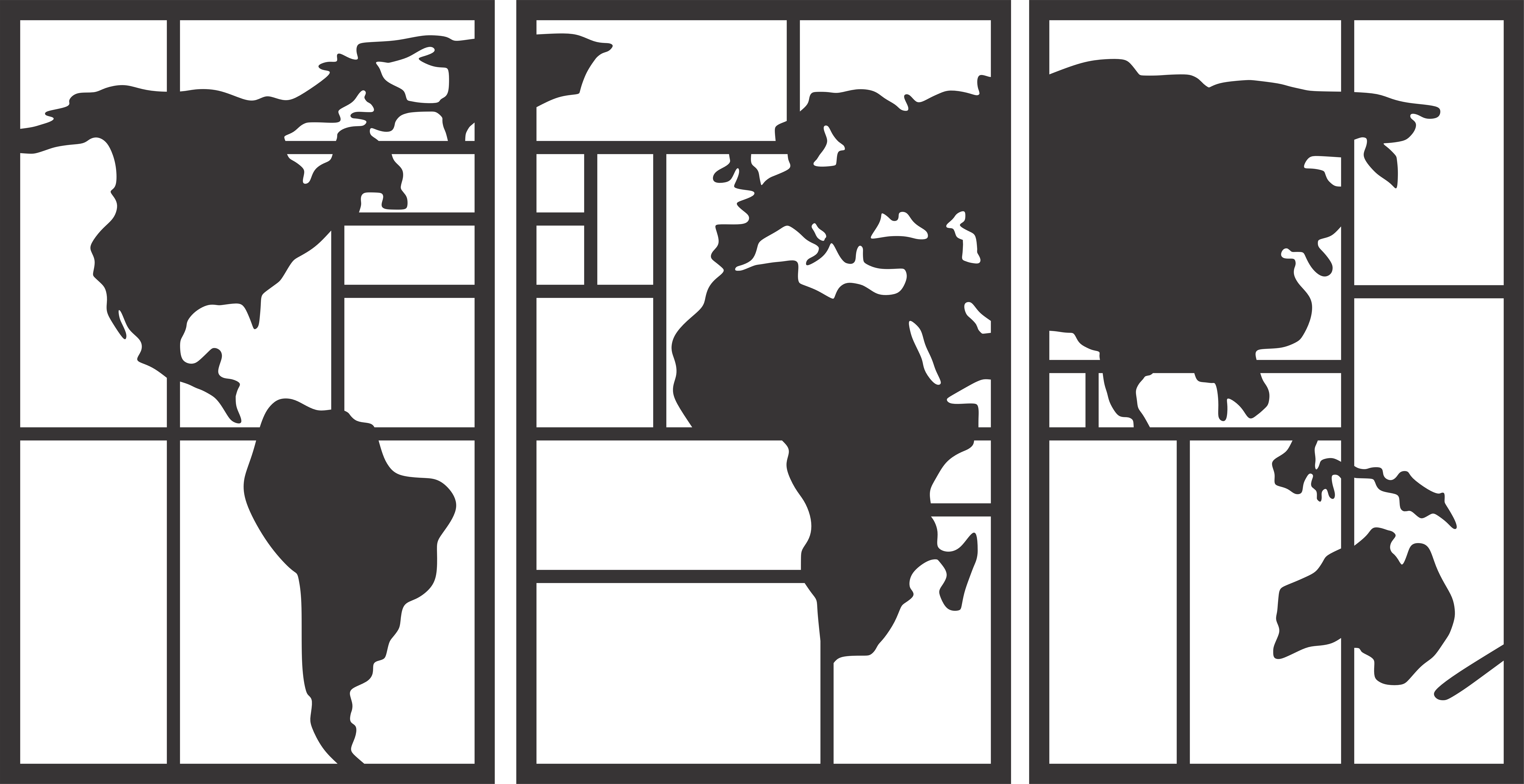 CUA000014 — TRIPTICO 86X45