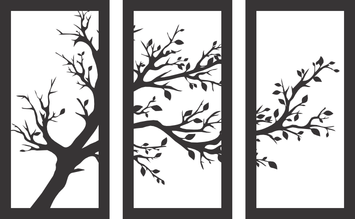CUA000019 — TRIPTICO 67.5X45