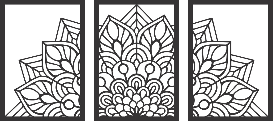 CUA000031 — TRIPTICO 94.5X45
