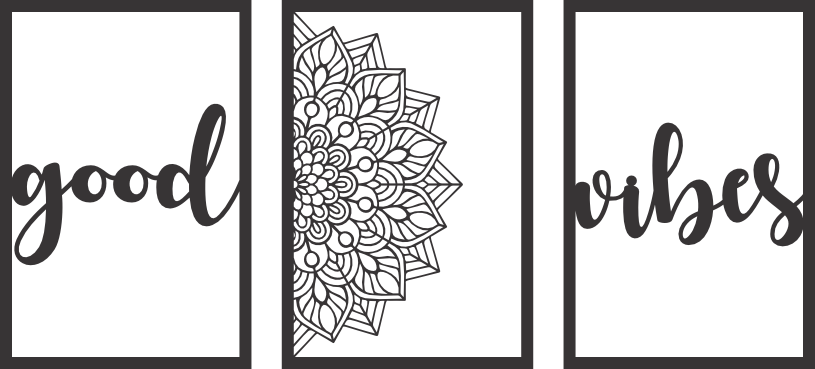 CUA000036 — TRIPTICO 92X45