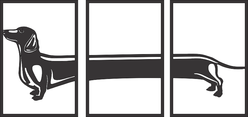 CUA000287 — TRIPTICO 45X90