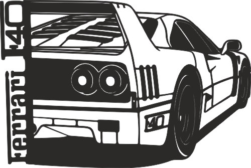 CUA000395 — Ferrari F40