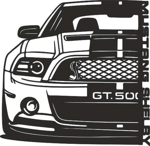 CUA000397 — Mustang GT 500